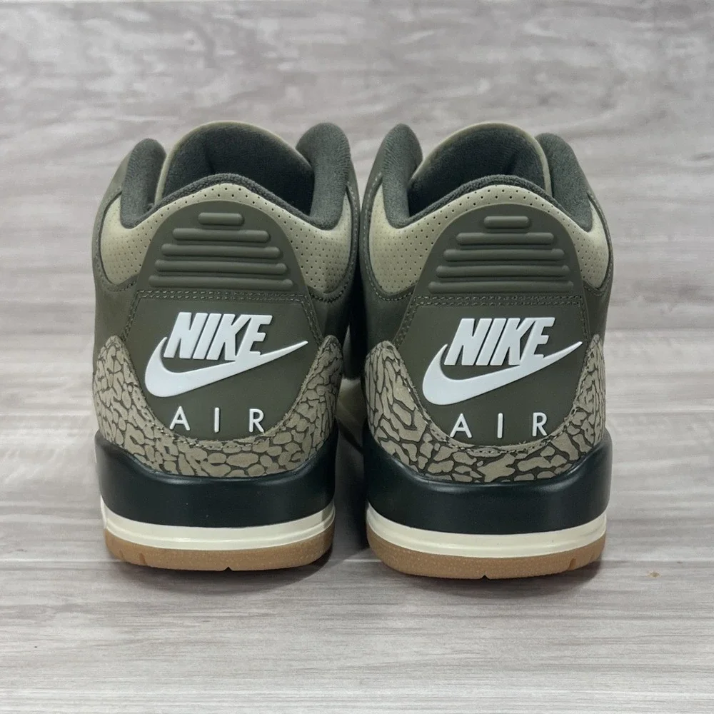 Nike Air Jordan 3 Retro Family Affair Olive Green Men's Size 9 DN3707-202 New